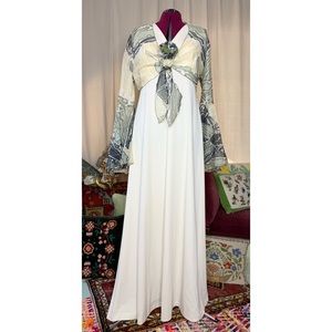 70s Polyester Dress Set